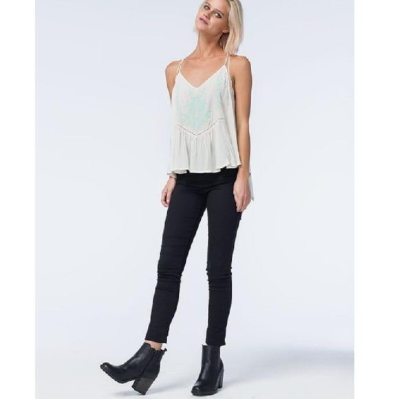 NWT O'Neill Clementine Woven Tank Top size xs - Picture 4 of 8